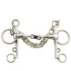 Centaur French Mouth Pelham Bit With Chain
