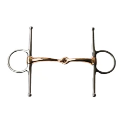 Weatherbeeta JP Korsteel Copper Mouth Full Cheek Snaffle Bit