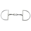 Weatherbeeta JP Korsteel Stainless Steel French Link Hunter Dee Ring Snaffle Bit