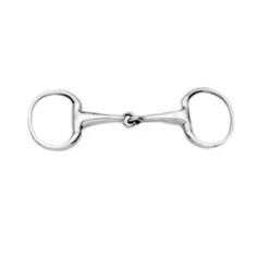 Weatherbeeta Korsteel Hollow Mouth Lightweight 19MM Eggbutt Snaffle Bit