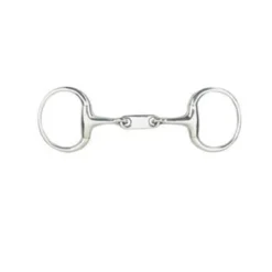 Weatherbeeta Korsteel Stainless Steel Dr Bristol Eggbutt Snaffle Bit