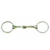 Centaur Stainless Steel Slow Twist Loose Ring 65mm Snaffle Bit