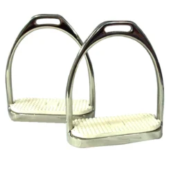 Coronet Fillis Stirrup Irons With Pads