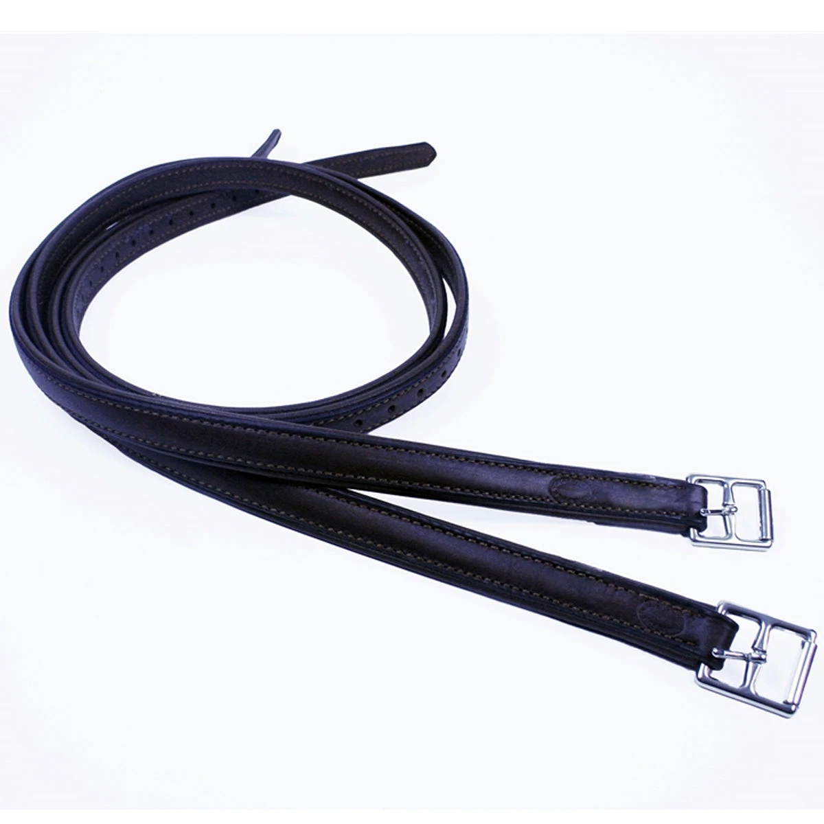 Nunn Finer Padded Nylon Centered Stirrup Leathers 1 Nunn Finer Padded Nylon Centered Stirrup Leathers