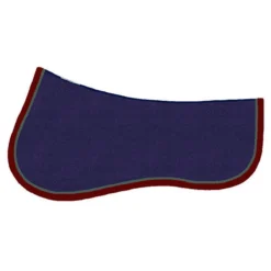 Wilker's Suede Half Pad -Weatherbeeta Store navyburgundycharcoal