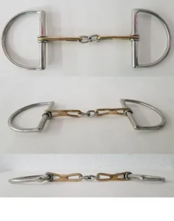 Custom Made Tear Drop Dee Ring Snaffle